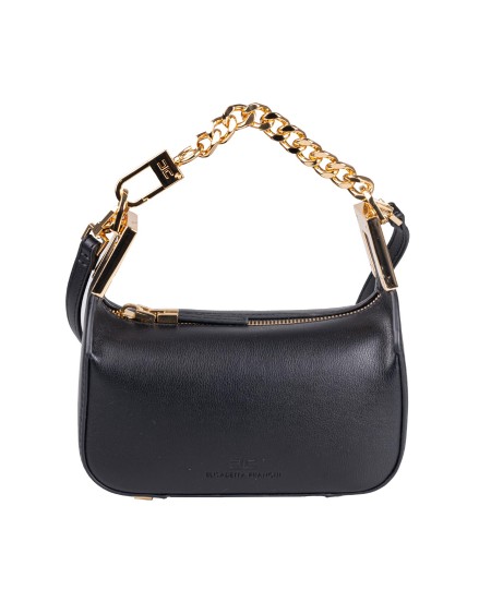 Shop ELISABETTA FRANCHI  Borsa: Elisabetta Franchi camera bag con morsetto in metallo.
Mini borsa a mano in tessuto effetto pelle.
Chiusura con zip.
Manico con morsetto in metallo dorato.
Fodera in materiale sintetico.
Dimensioni: 16 x 9 x 9 cm.
Composizione: 55% Poliestere, 45% Poliuretanica.
Made in Italy.. BS65A42E2-110